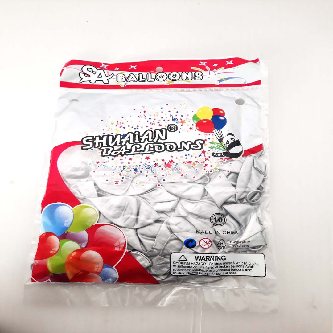 SHUAIAN BALLOONS HELIUM 100PCS